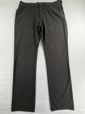 Vissla Men's Hybrid Performance Pants Gray Stretch Travel Casual Size 32x30
